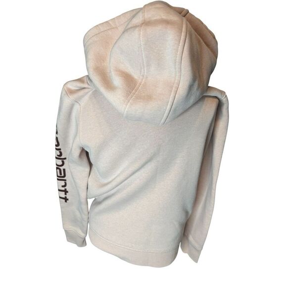 Carhartt Women's Graphic Sleeve Pullover Sweatshirt Size S Spell Out - Picture 3 of 4